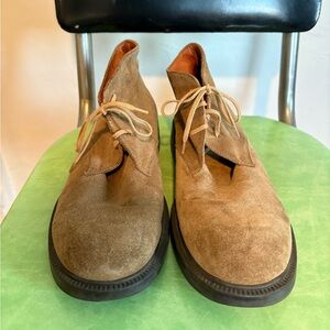J. Crew Brown Suede Ankle Boots